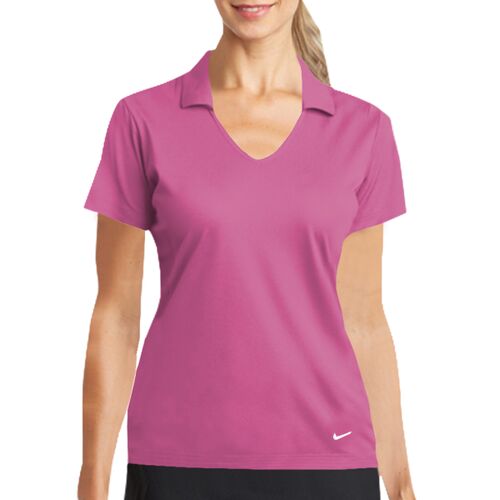Ladies Dri FIT Vertical Mesh Polo Thumbnail