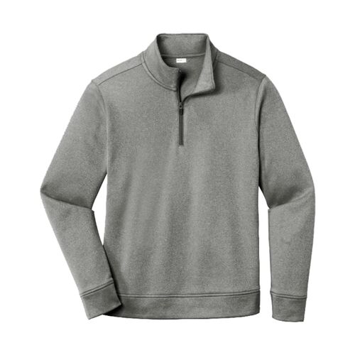 Unisex PosiCharge Heathered Fleece 1/4-Zip Thumbnail