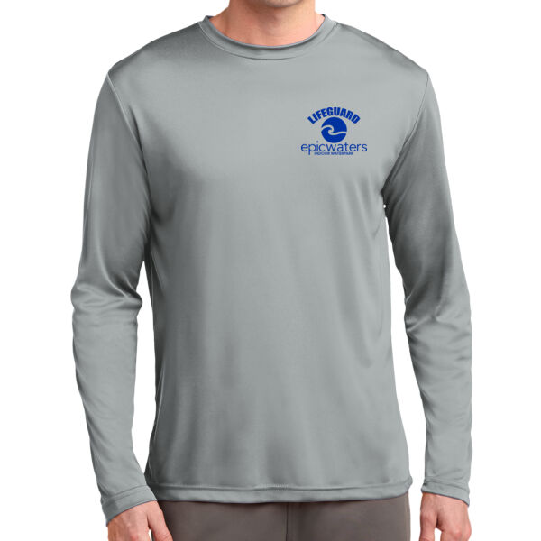 Aquatics LifeGuards - Unisex Poly Long Sleeve T-Shirt Thumbnail